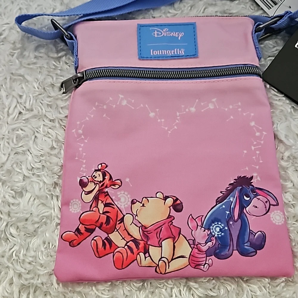 Loungefly Disney Winnie the Pooh and friends Passport crossbody Bag